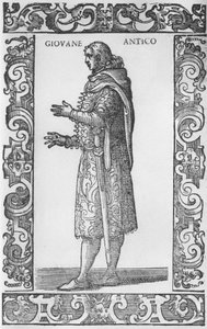 Fiatal férfi hagyományos ruhában, 1590